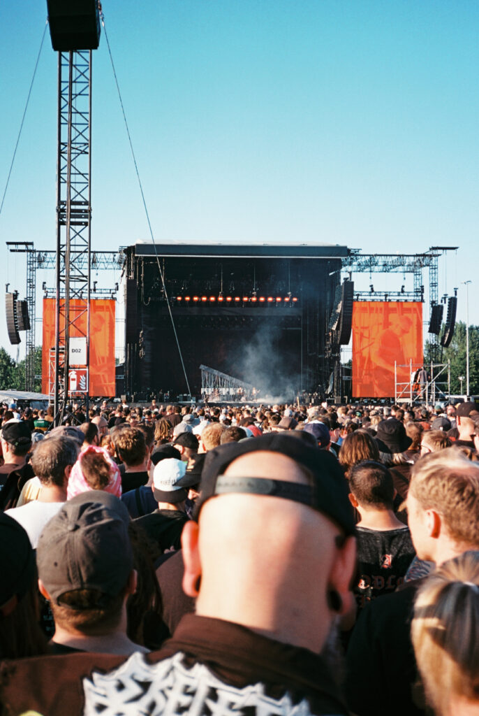 Eine Bühne - Open Air Park Düsseldorf